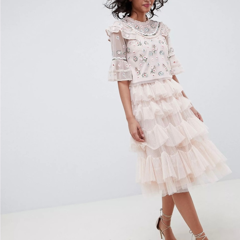 Needle and thread skirt and top